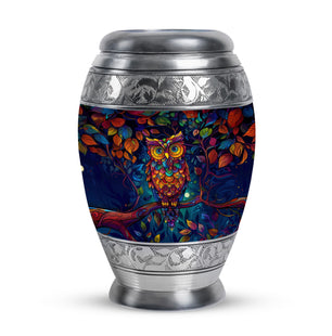 Owl  Small Urn 3 Inch