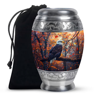 Eagle  Large Urn 10 Inch