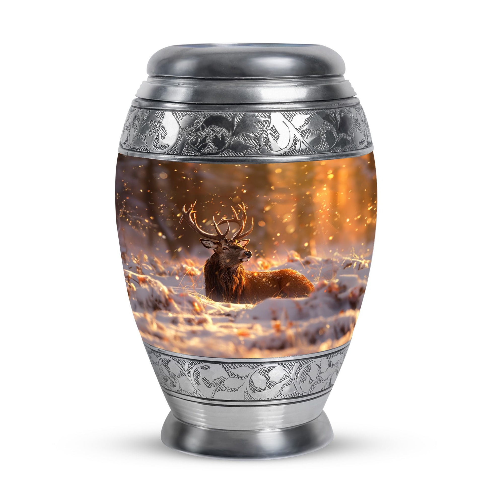 Deer  Small Urn 3 Inch