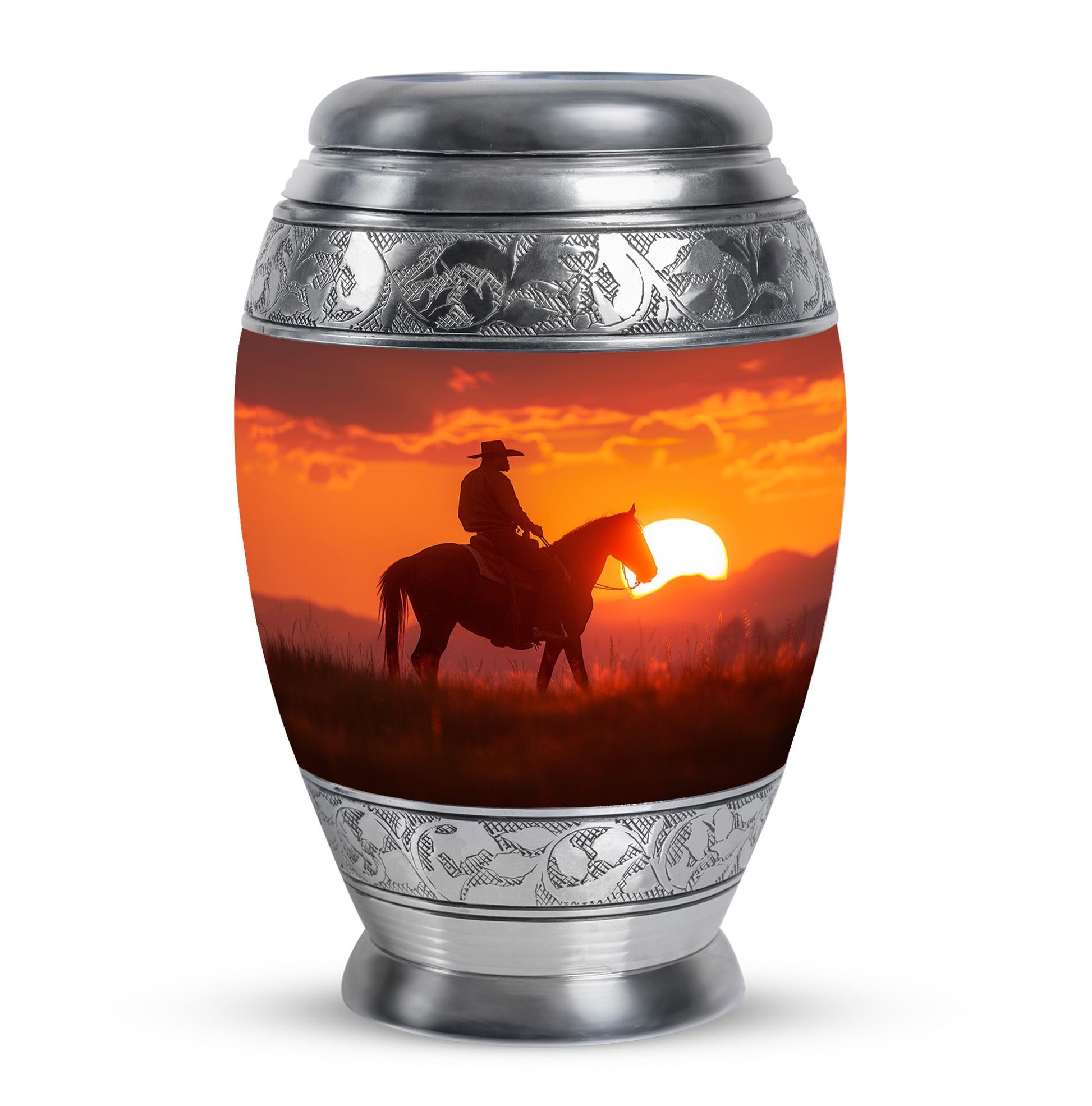 Cowboy Urn Small