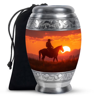 Cowboy Urn Large