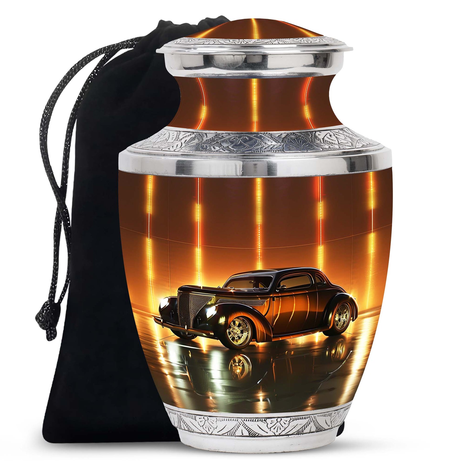 Car  Large Urn 10 Inch