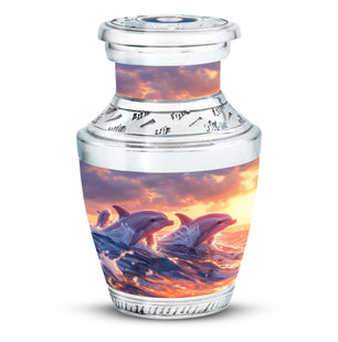 Dolphin  Small Urn 3 Inch