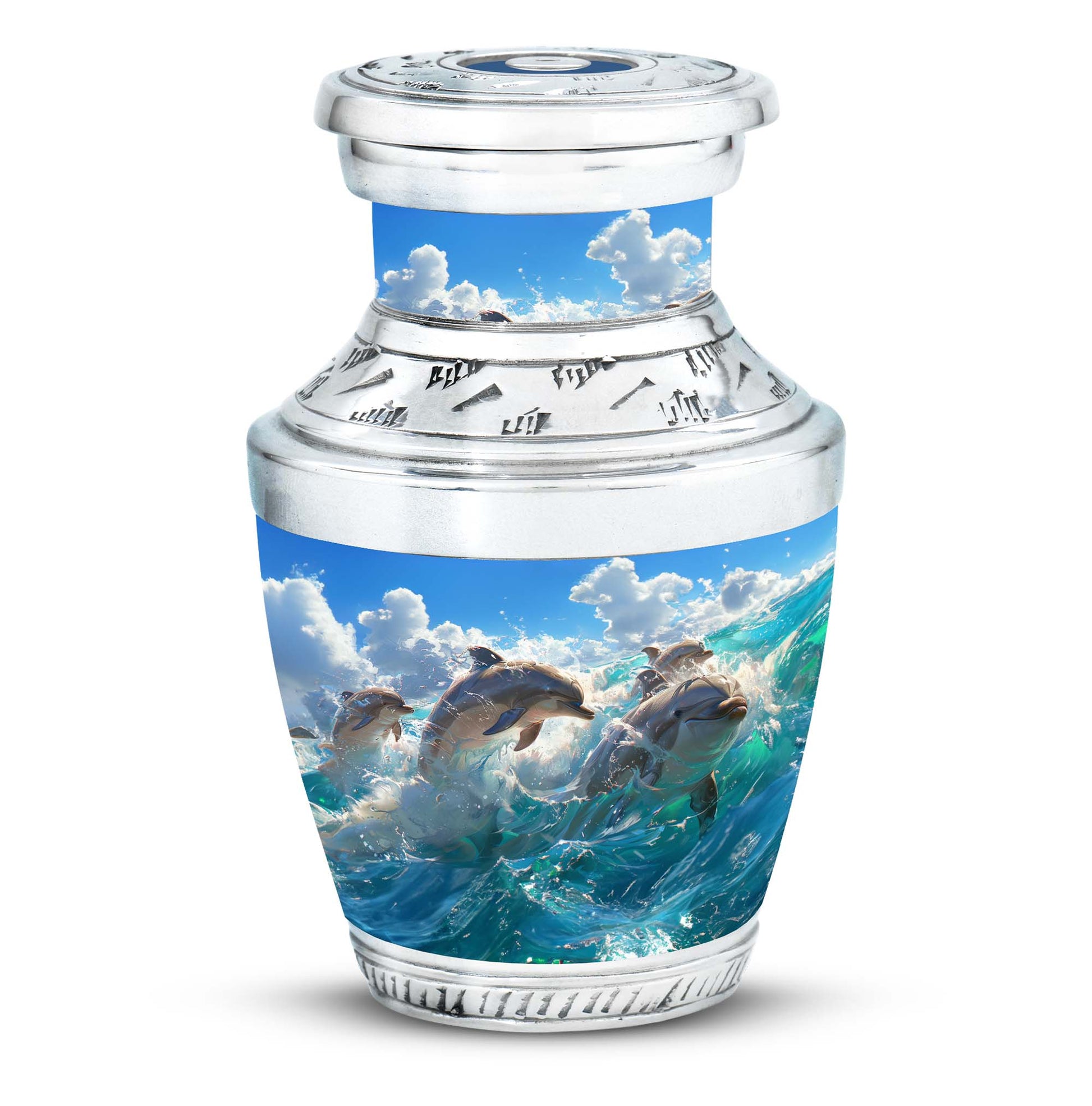 Ocean  Small Urn 3 Inch