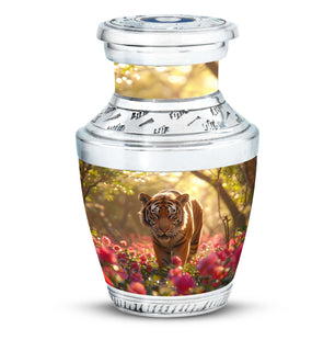 Tiger  Small Urn 3 Inch