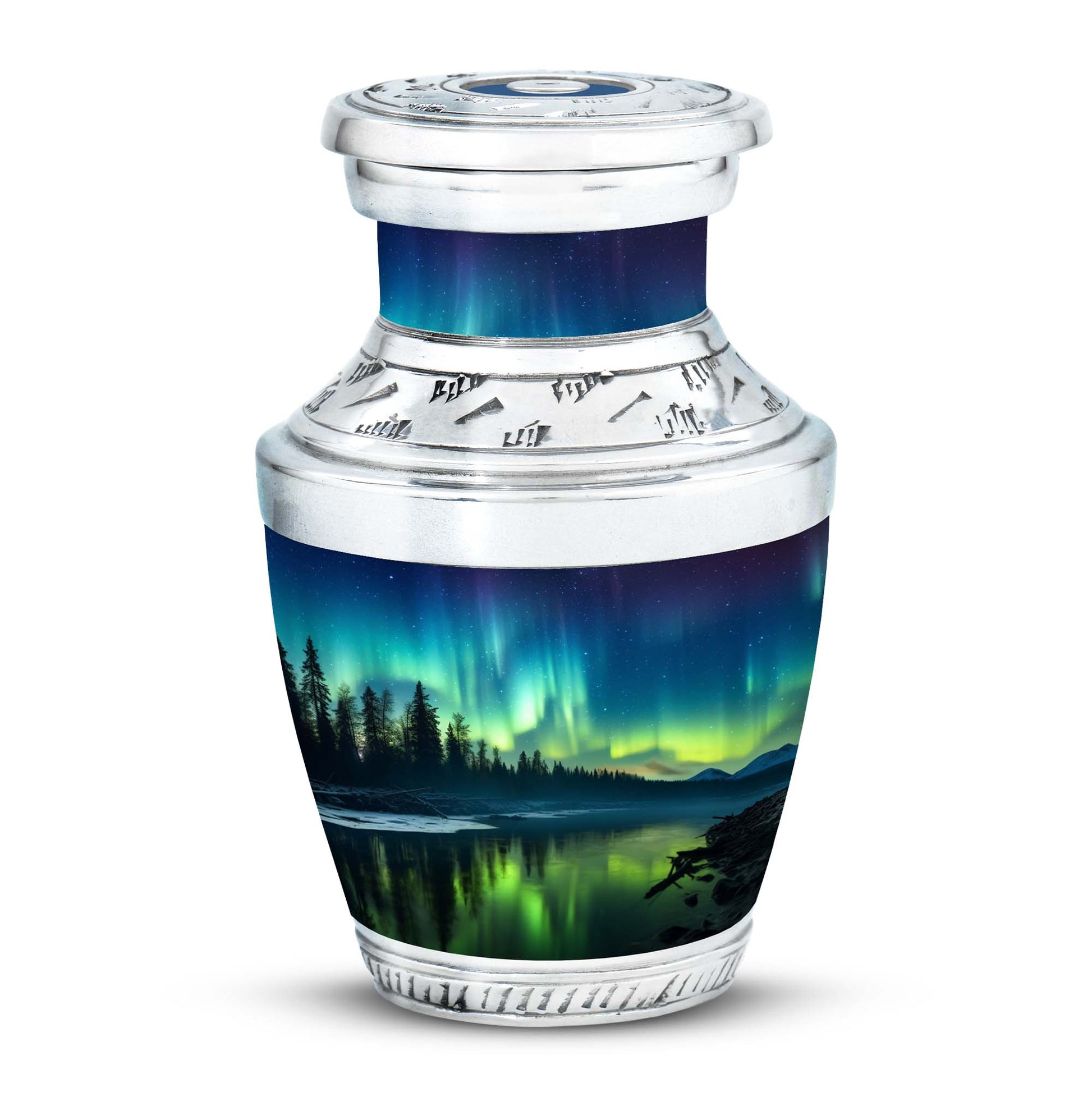 Northen lights  Small Urn 3 Inch