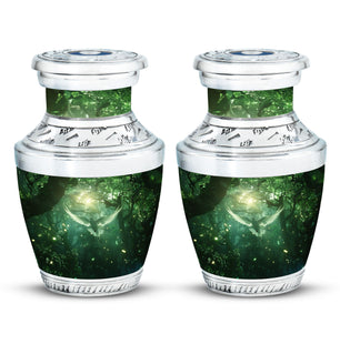 Forest  Small Urn Set of 2 Combo