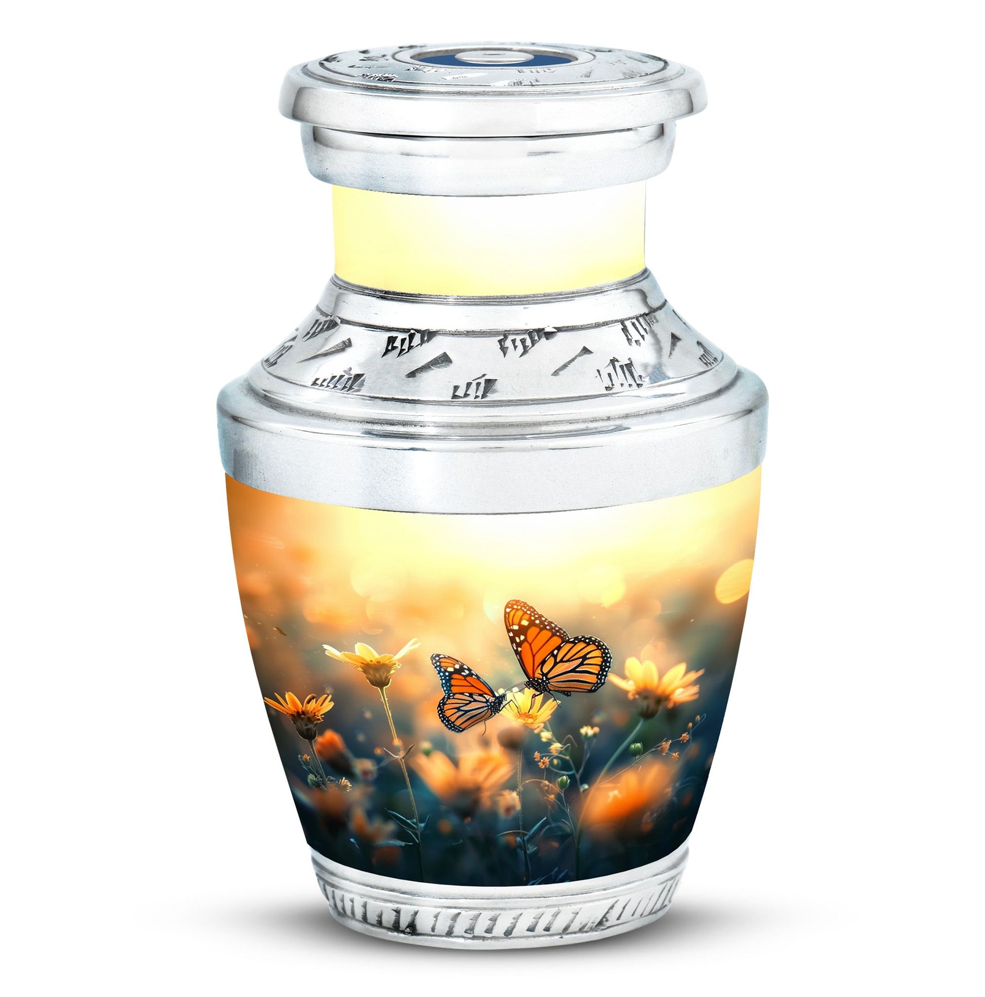 Butterfly  Small Urn 3 Inch