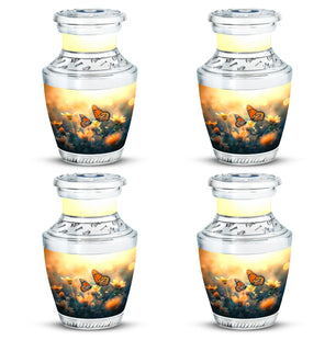 Butterfly  Small Urn Set of 4 Combo