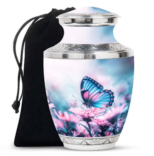 Butterfly  Large Urn 10 Inch