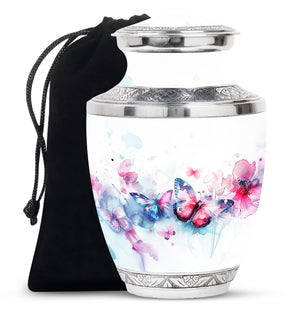 Butterfly  Large Urn 10 Inch