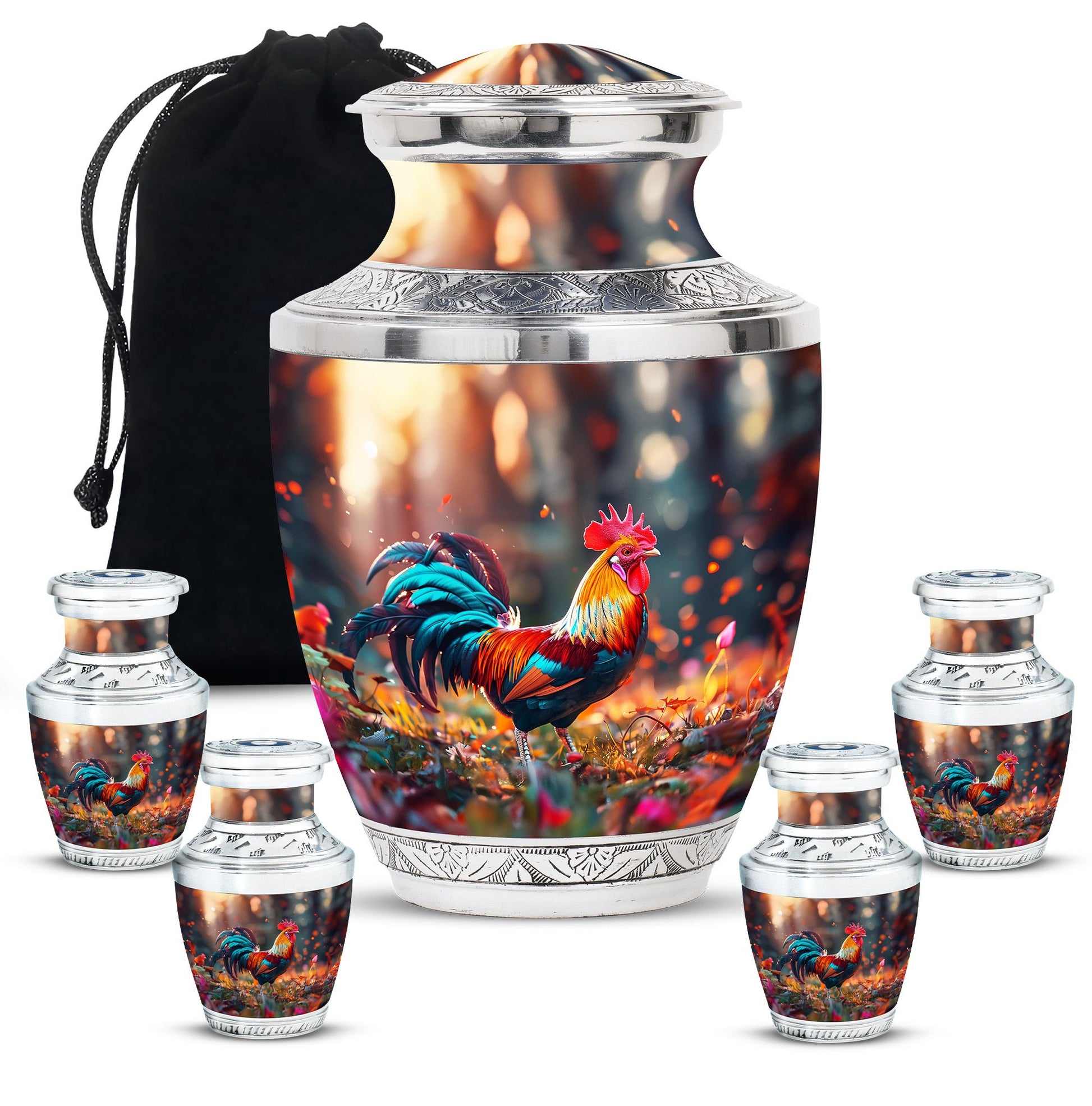 Chicken  Large urn & 4 Small Urn