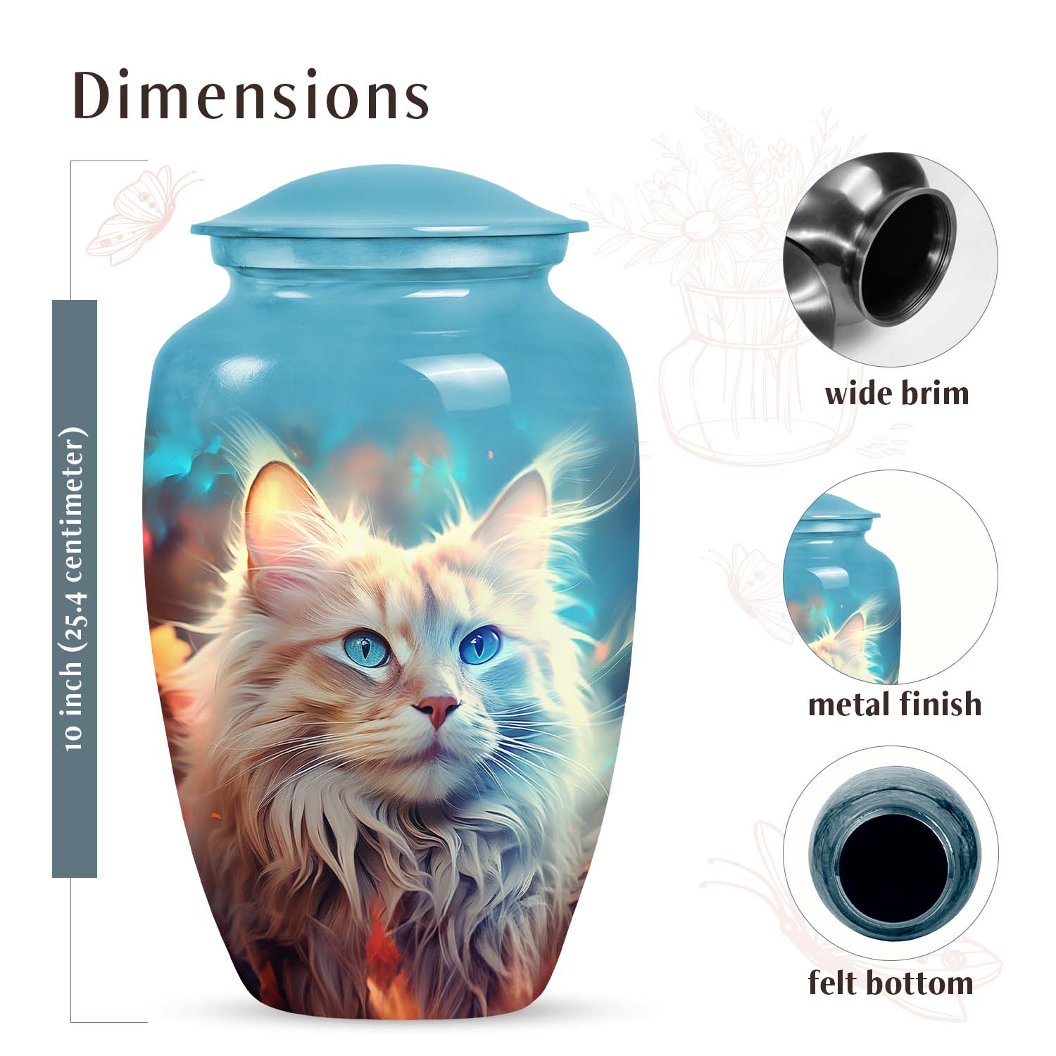 Cat Urn Medium