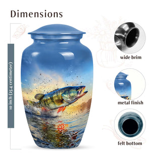 Fish Urn Medium