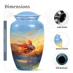 Fish Urn Medium