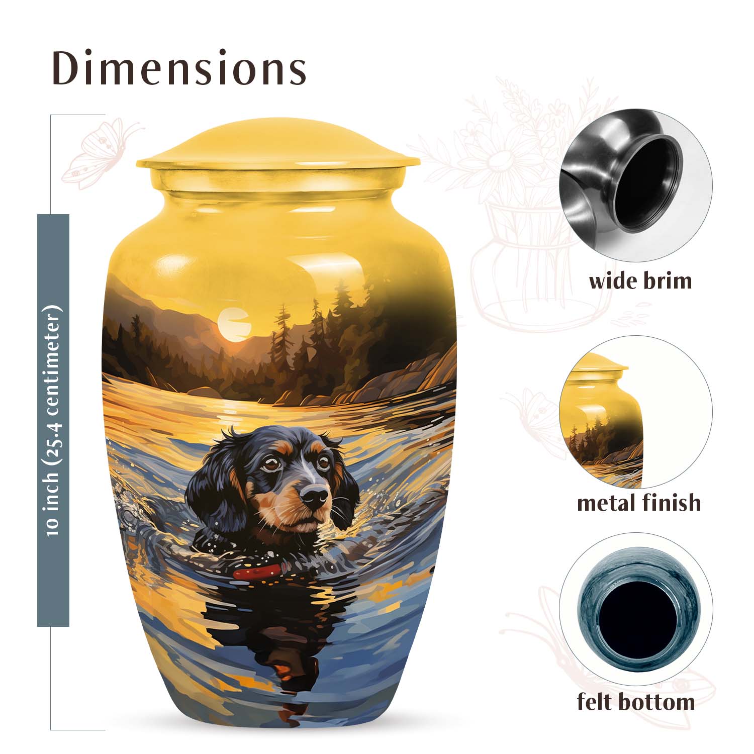 Dog Urn Medium