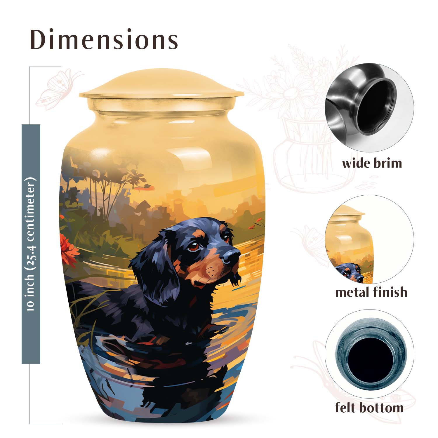 Dog Urn Medium