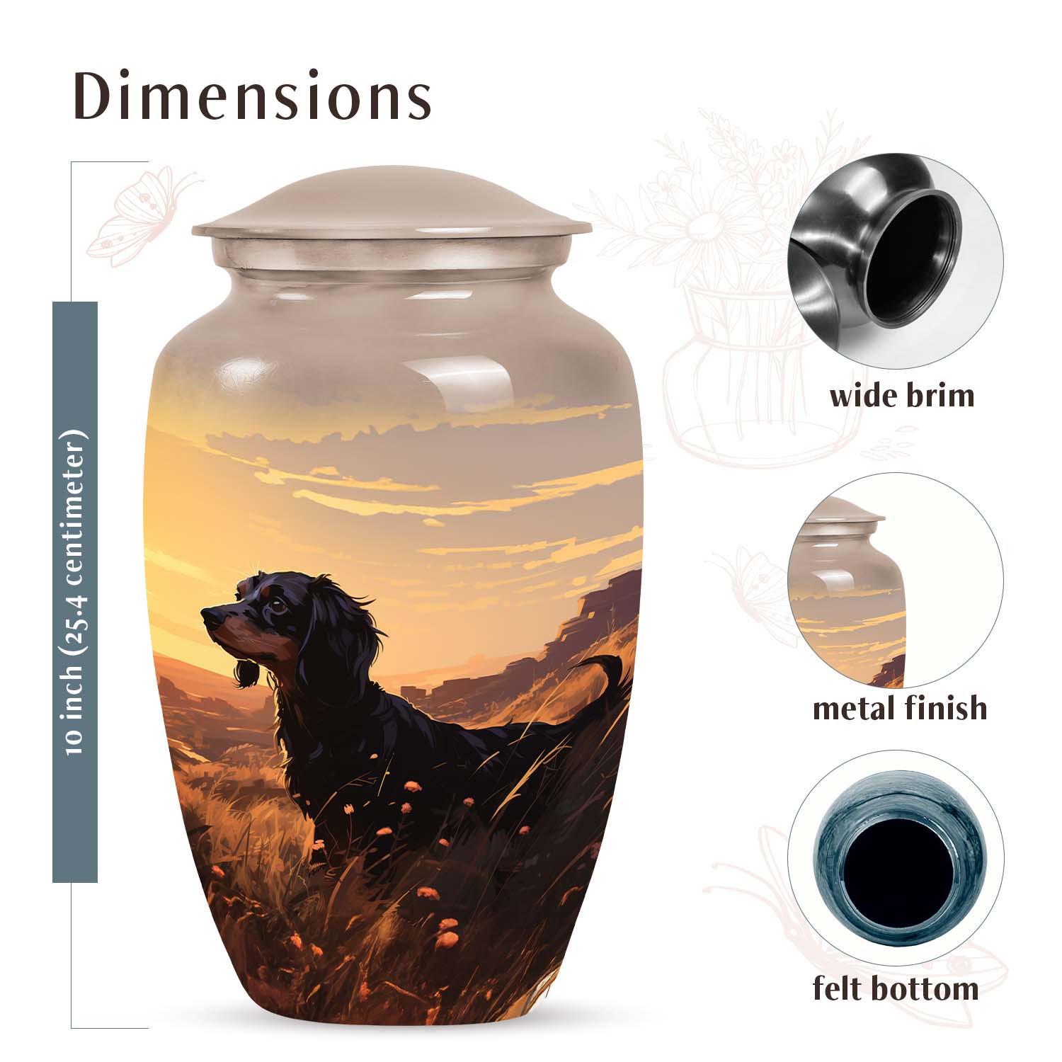 Dog Urn Medium