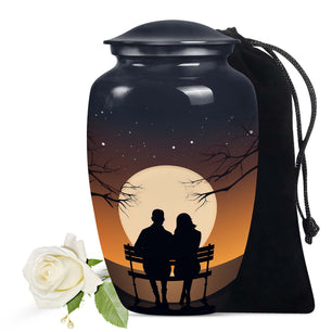 Couple Urn Keepsake Size 3 Inch