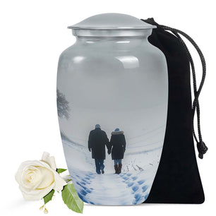 Couple Urn Keepsake Size 3 Inch