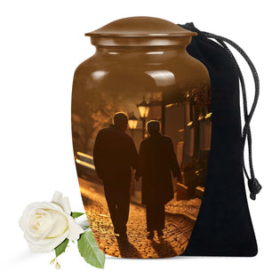 Couple Urn Keepsake Size 3 Inch