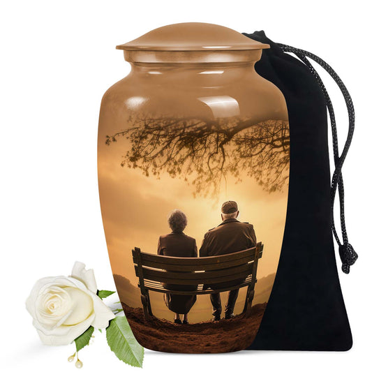 Couple Urn Keepsake Size 3 Inch