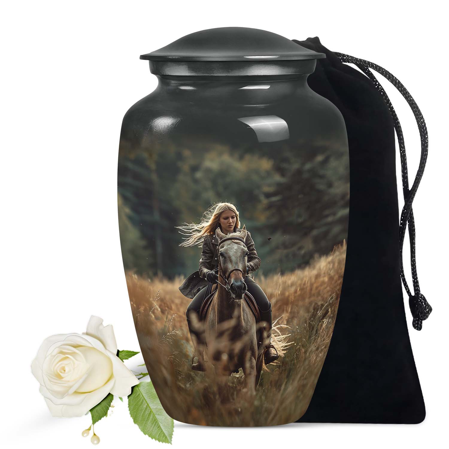 Horse Urn Keepsake 3 inch