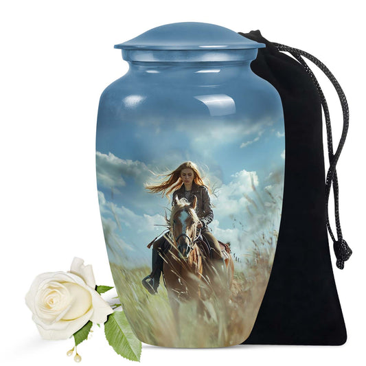 Horse Urn Keepsake 3 inch