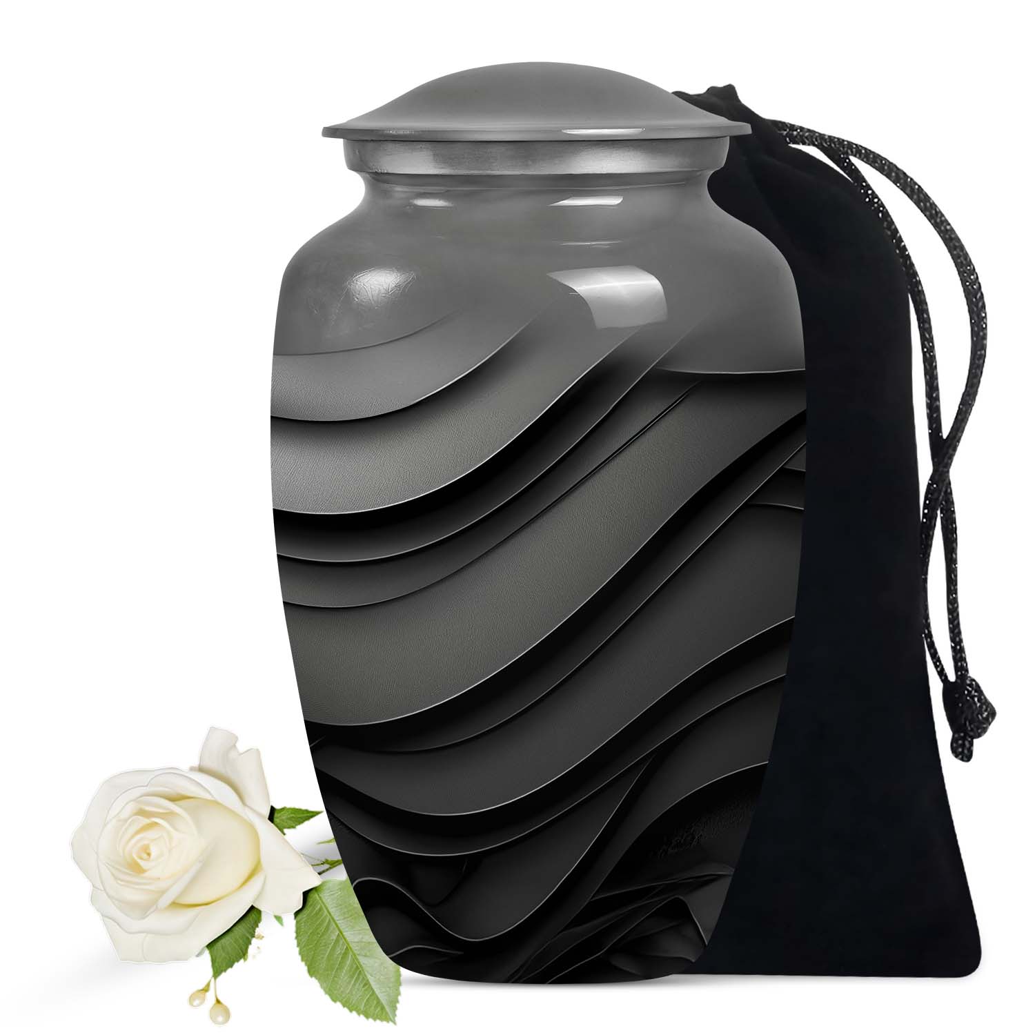 Black Urn Keepsake 3 inch