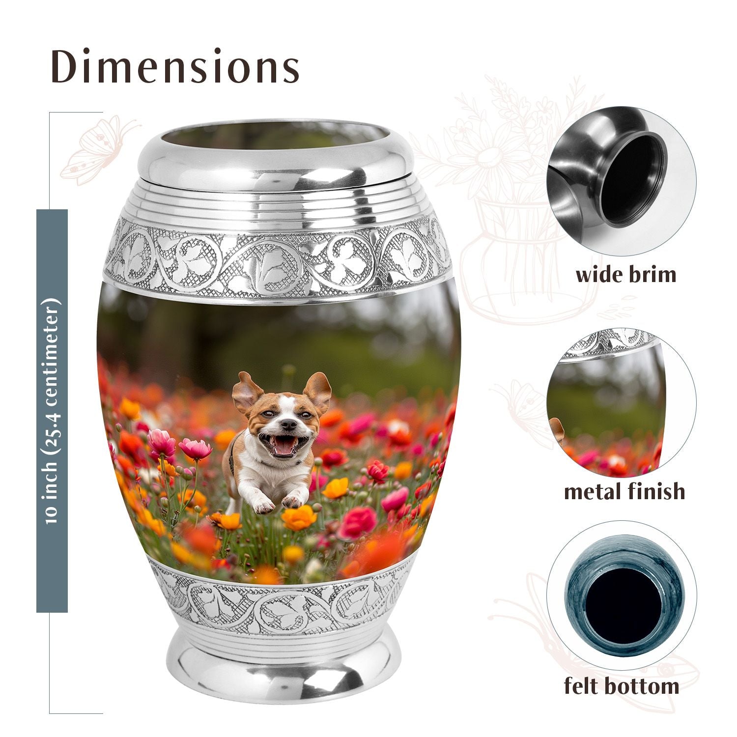 Dog Urn Medium 6 Inch