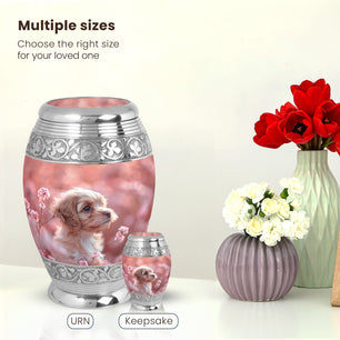 Dog Large Urn 10 Inch