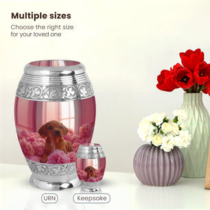 Dog Large Urn 10 Inch