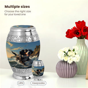 Dog Large Urn 10 Inch