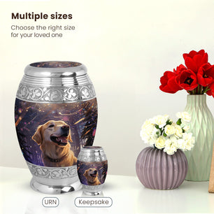 Dog Large Urn 10 Inch