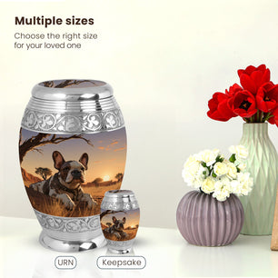 Dog Large Urn 10 Inch