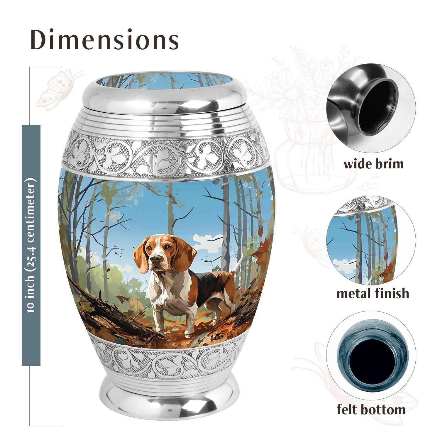 Dog Urn Medium 6 Inch