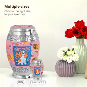Dog Large Urn 10 Inch