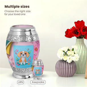 Dog Large Urn 10 Inch