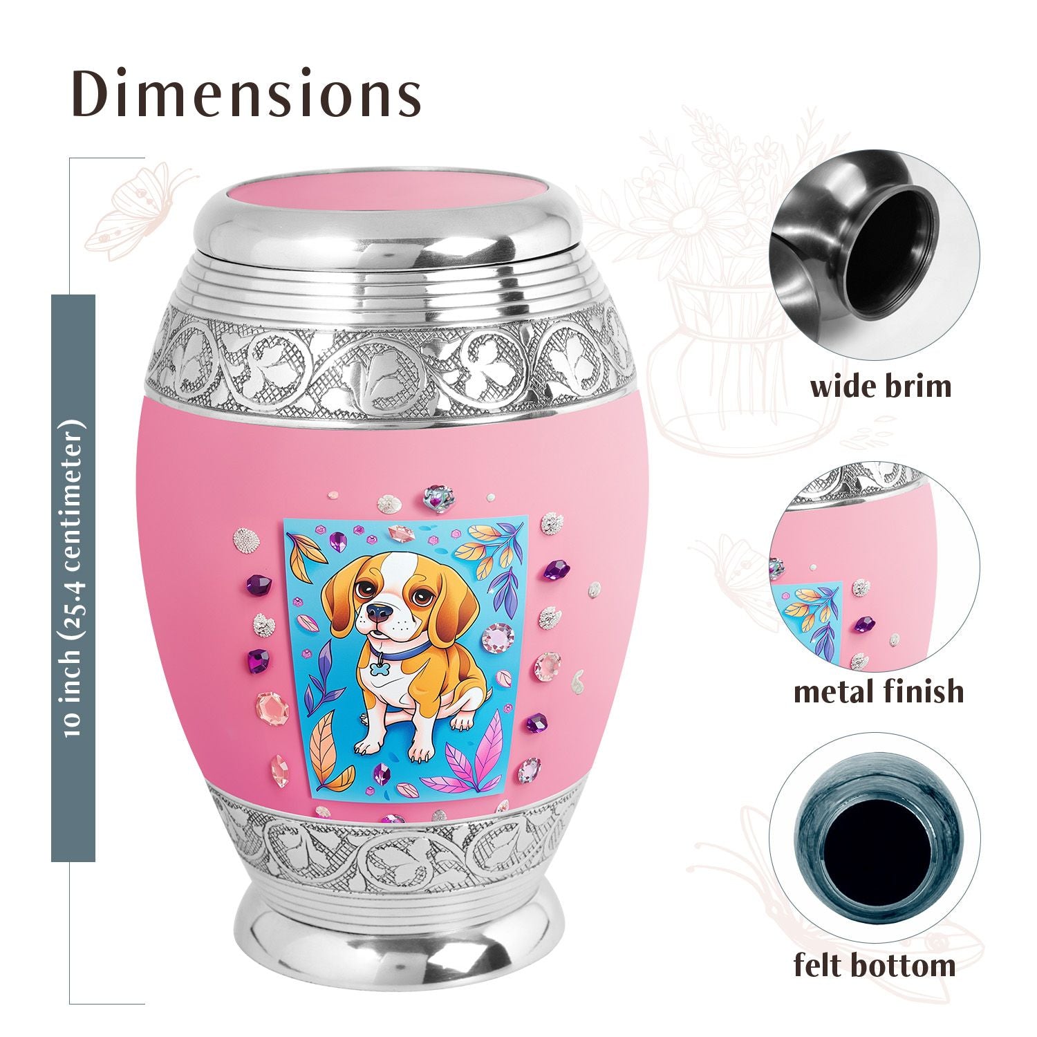 Dog Urn Medium 6 Inch