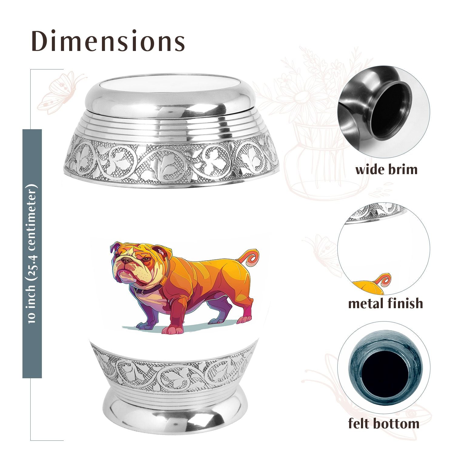 Dog Urn Medium 6 Inch