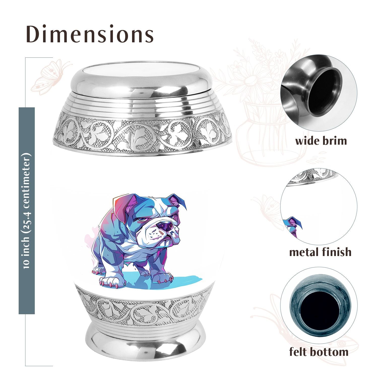 Dog Urn Medium 6 Inch