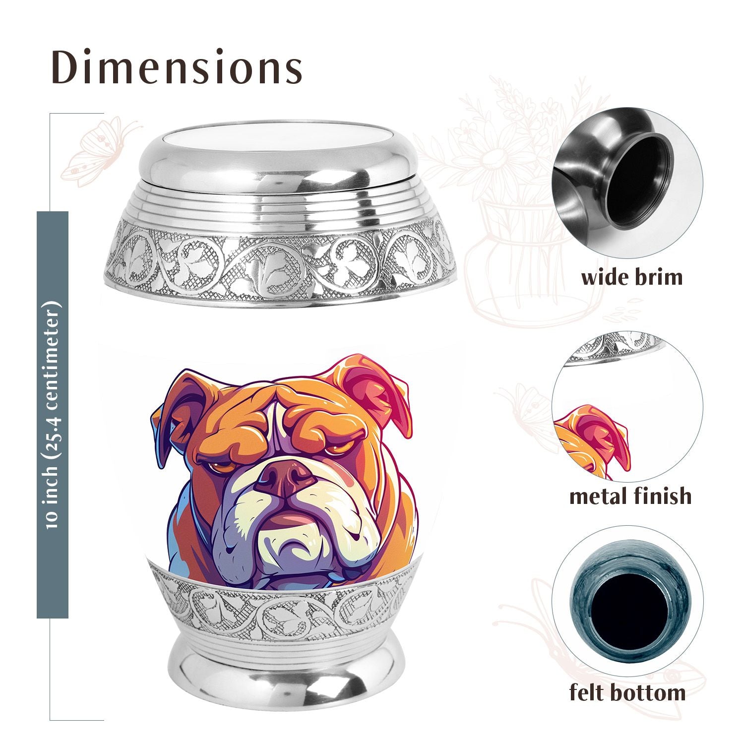 Dog Urn Medium 6 Inch
