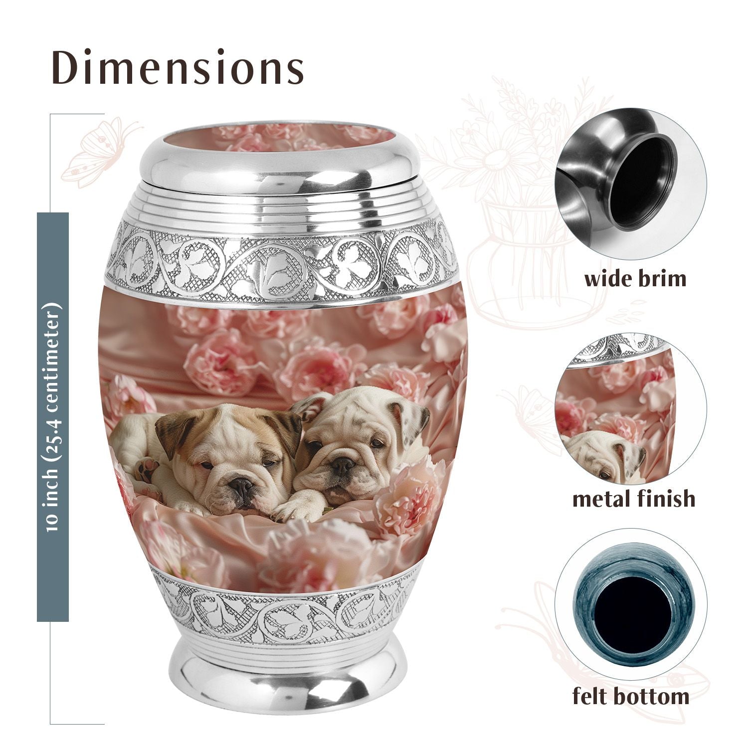 Dog Urn Medium 6 Inch