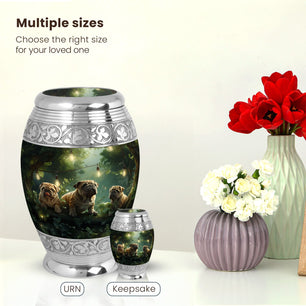 Dog Large Urn 10 Inch