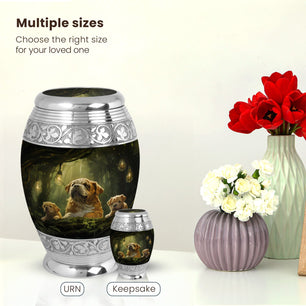 Dog Large Urn 10 Inch