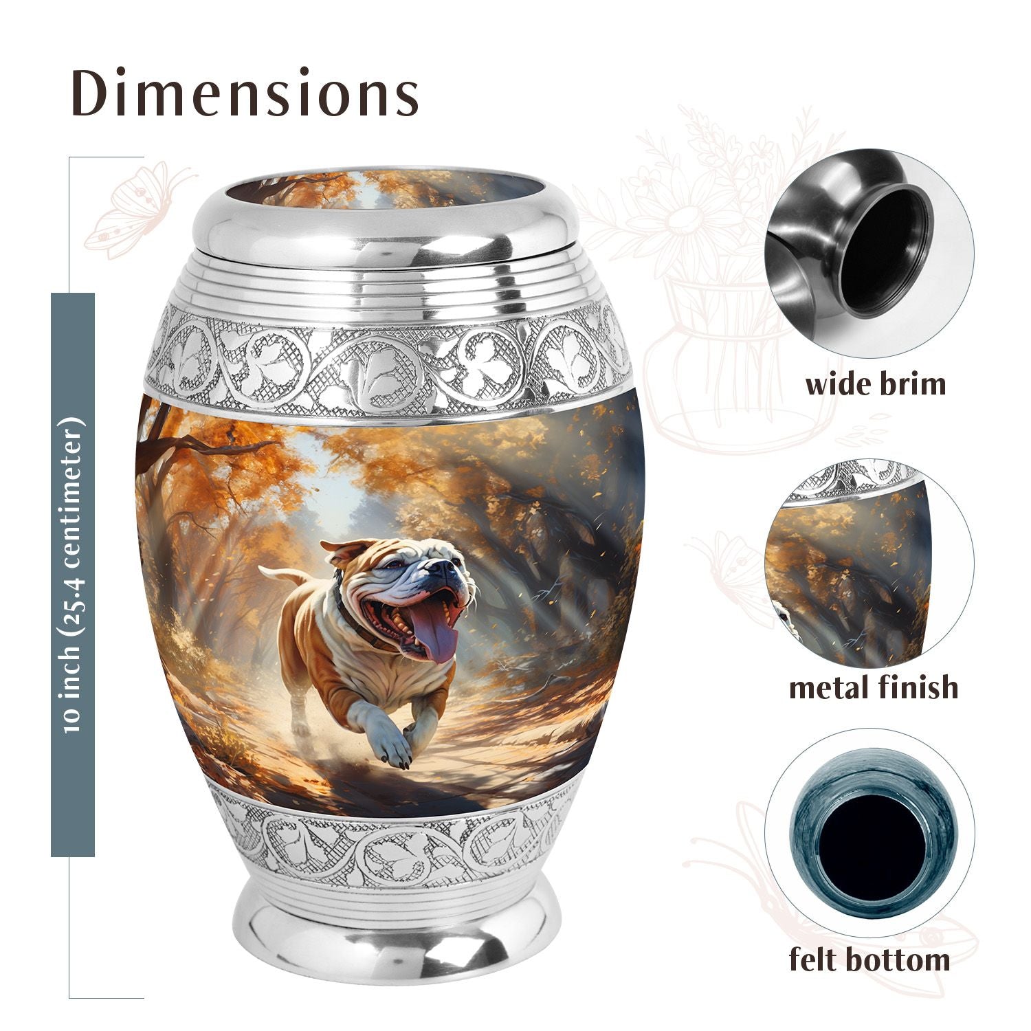 Dog Urn Medium 6 Inch
