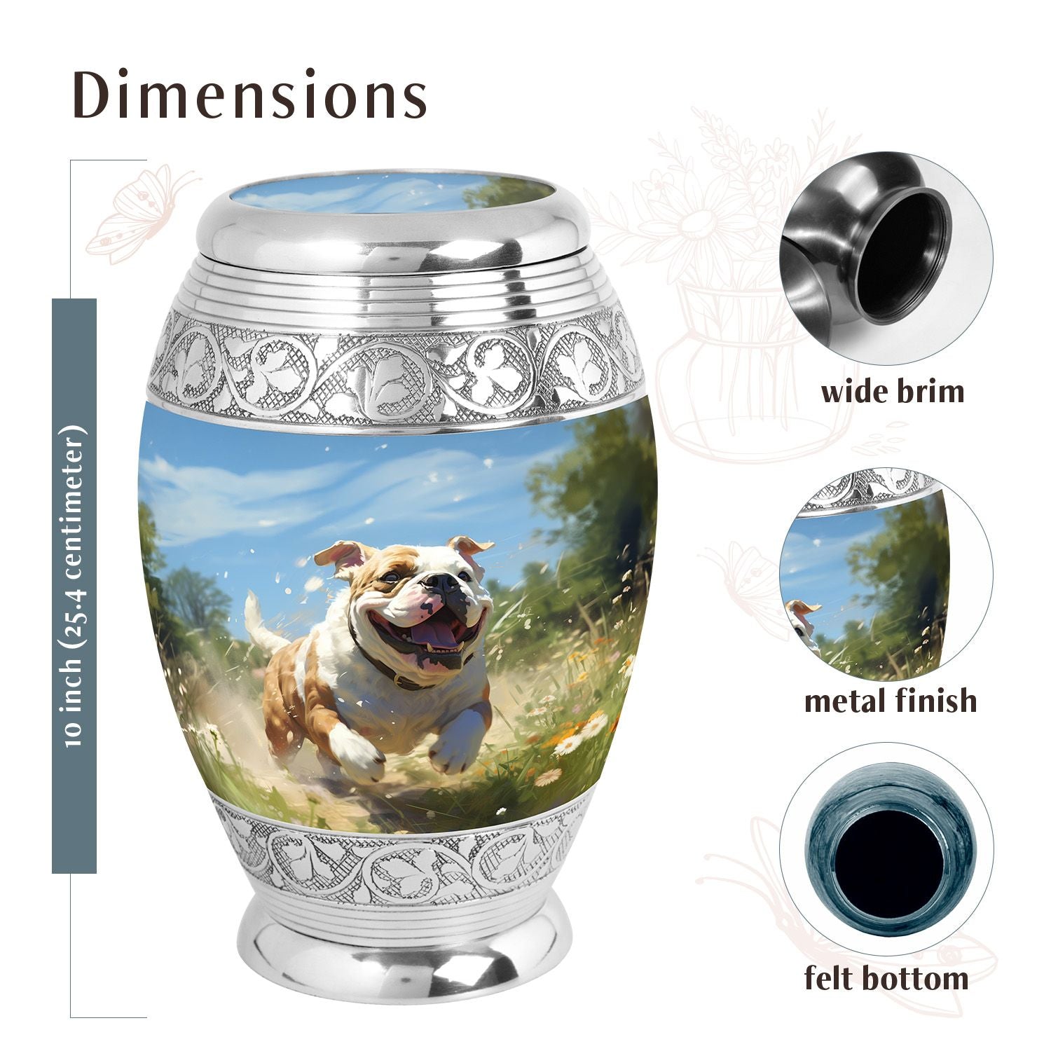 Dog Urn Medium 6 Inch