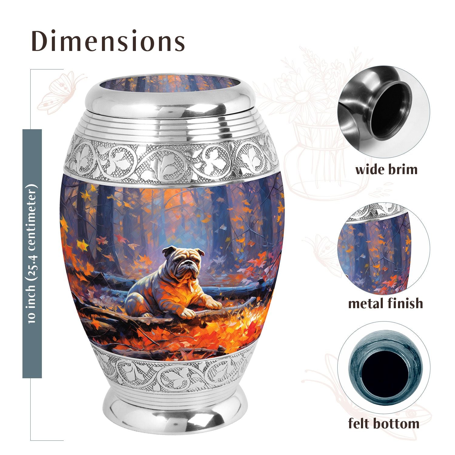 Dog Urn Medium 6 Inch