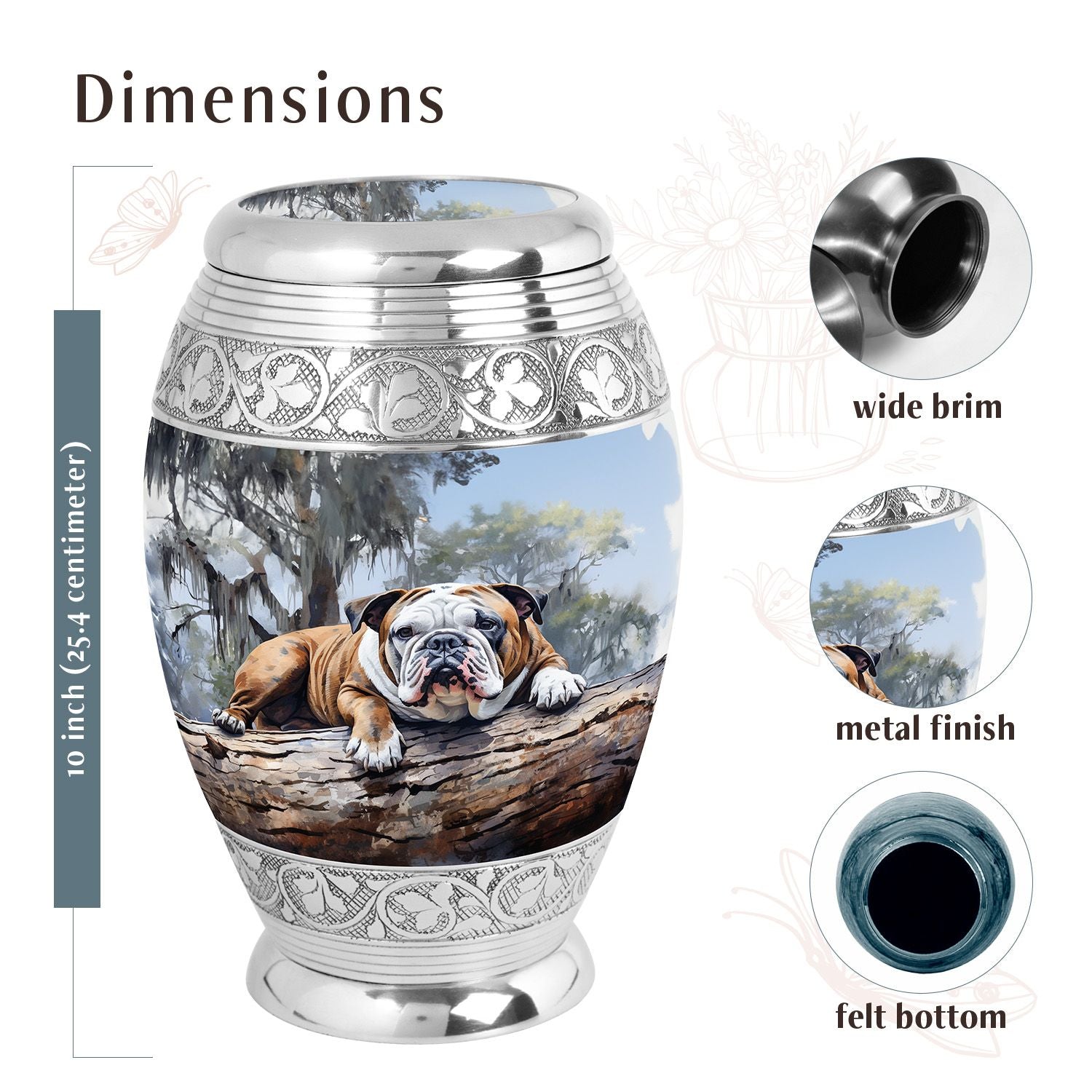 Dog Urn Medium 6 Inch
