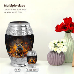 Dog Large Urn 10 Inch